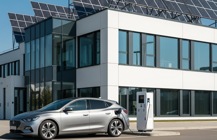 Stacje ładowania samochodów elektrycznych w firmie praktyczne korzyści i realne wyzwania